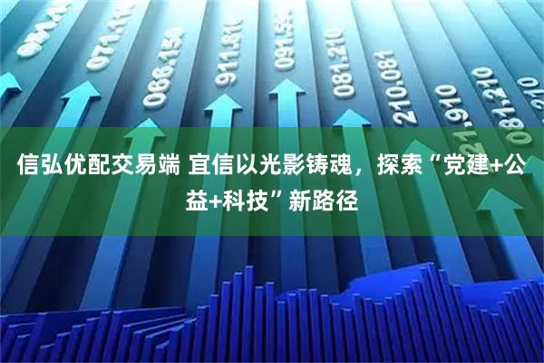 信弘优配交易端 宜信以光影铸魂，探索“党建+公益+科技”新路径